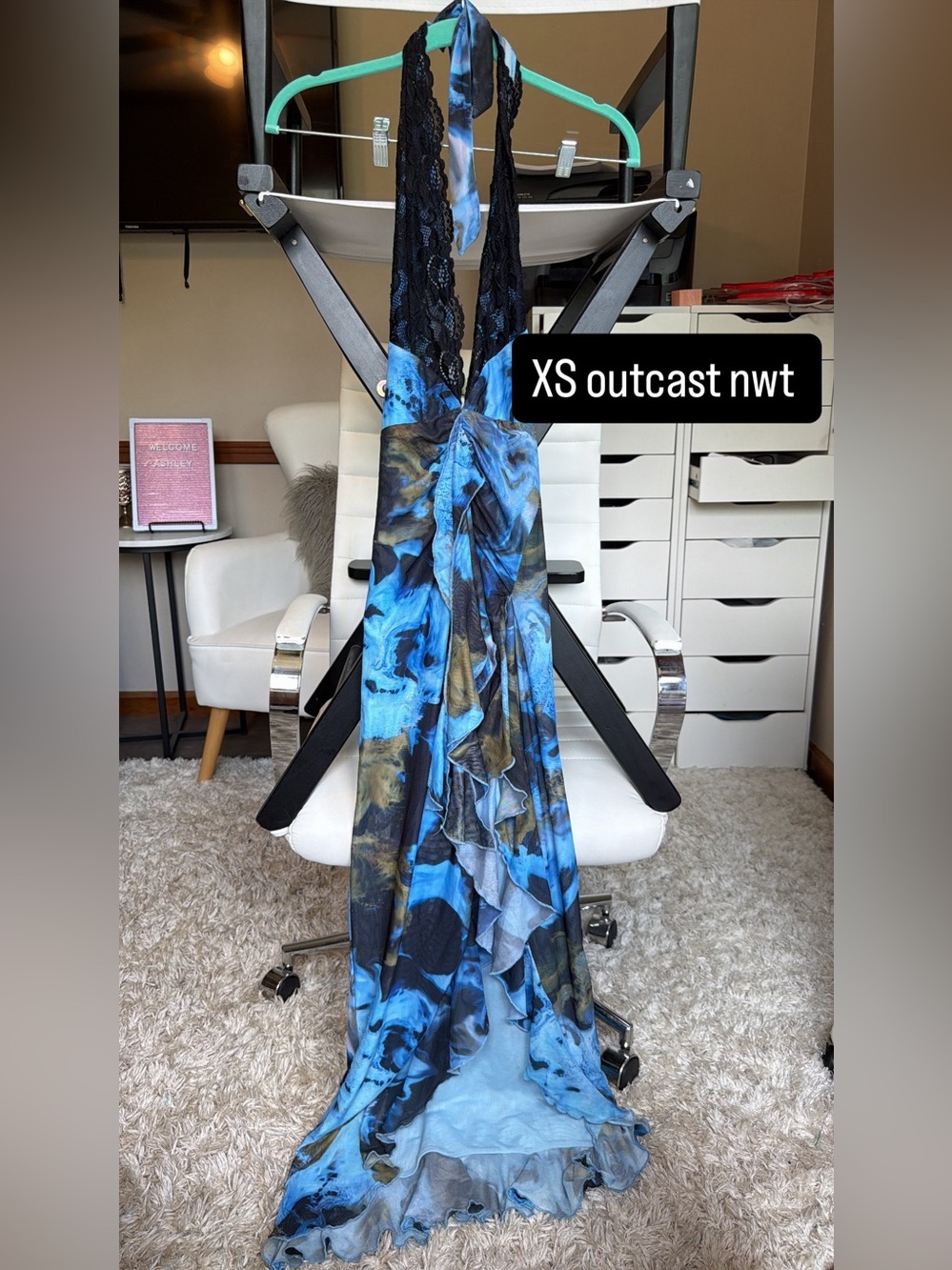 NWT Outcast Ashlen maxi dress